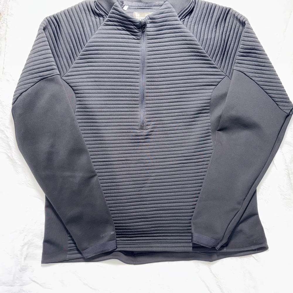 Women’s Under Armour Fitted Black Half-Zip XXL Storm Coldgear